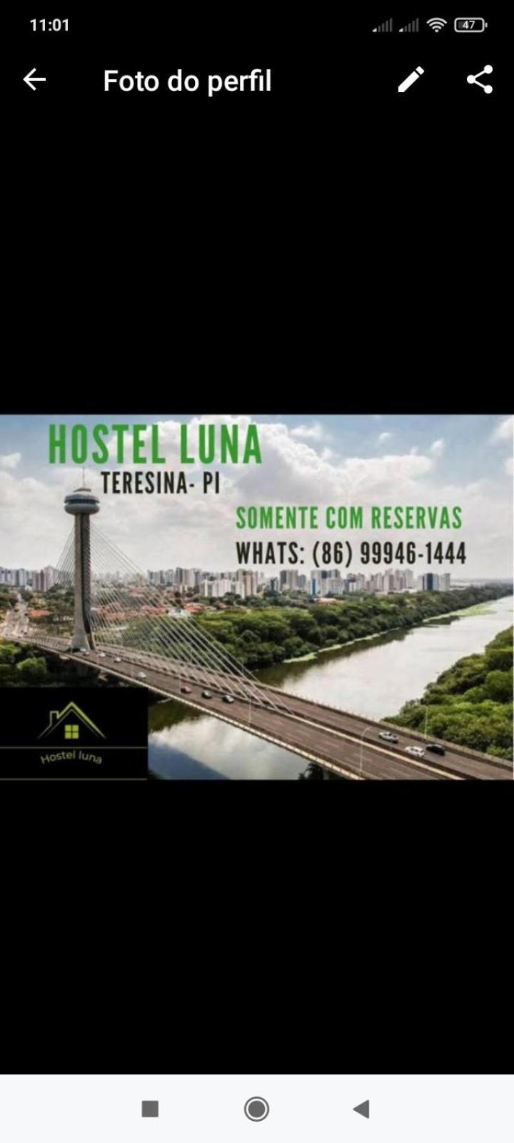 Hostel Luna Teresina Exterior photo